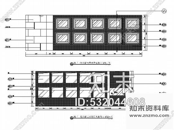 施工图深圳某商务酒店火锅大厅装修图施工图下载【ID:532044608】