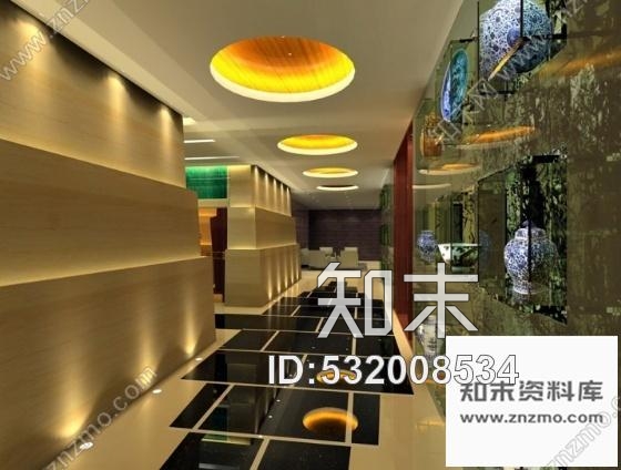 施工图浙江五星级酒店二层餐厅施工图含效果cad施工图下载【ID:532008534】