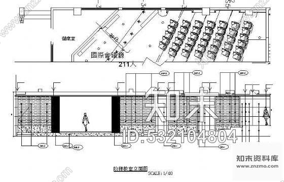 施工图公共空间-大堂精装修cad施工图下载【ID:532104804】