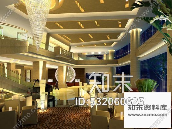 施工图上海某四星大酒店装修图(含效果)cad施工图下载【ID:532060625】