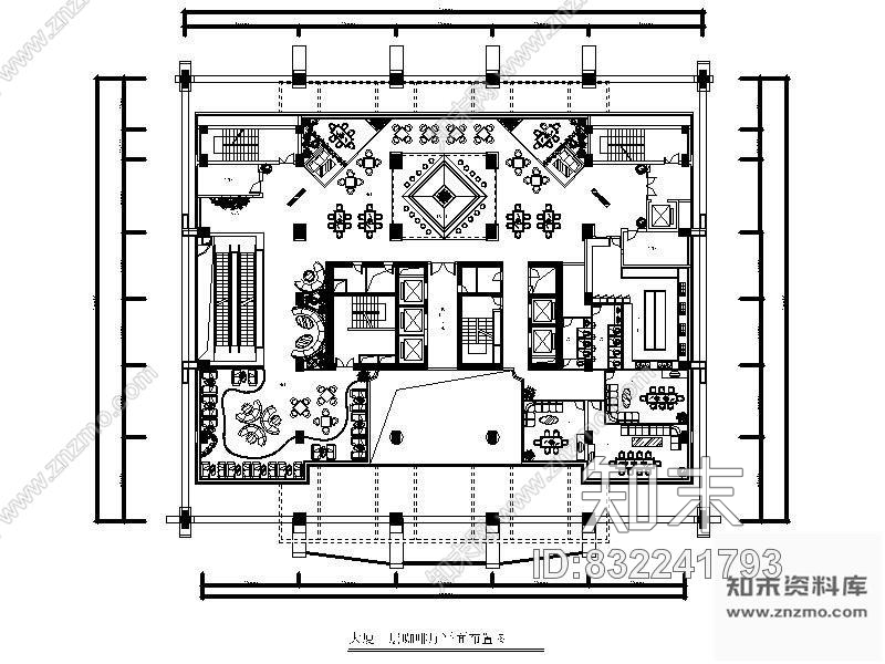 图块/节点某星级酒店装修图纸cad施工图下载【ID:832241793】