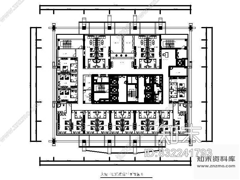 图块/节点某星级酒店装修图纸cad施工图下载【ID:832241793】