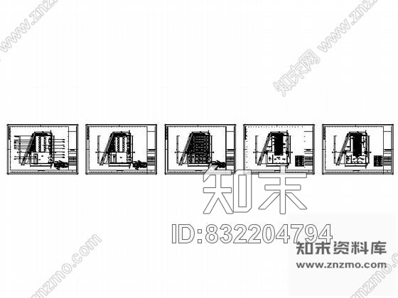 图块/节点酒店小型风味餐厅平面图cad施工图下载【ID:832204794】