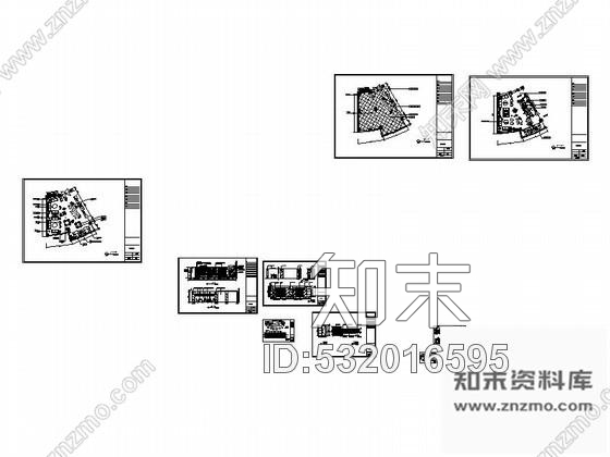 施工图南京时尚酒店内酒吧装修图cad施工图下载【ID:532016595】