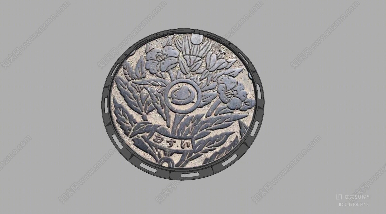 景观规划 景观小品 门桥 日式井盖su模型下载【id:547893418】 id