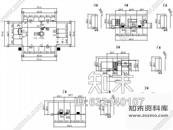 施工图中国援国外医院净化手术部装饰工程图cad施工图下载【ID:632140107】