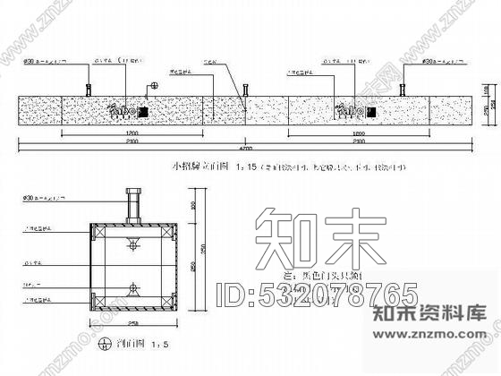 施工图国际品牌家具旗帜店装修图施工图下载【ID:532078765】