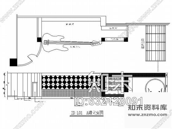 施工图重庆经典KTV室内装修图cad施工图下载【ID:632128091】