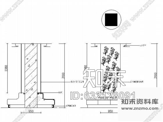 施工图重庆经典KTV室内装修图cad施工图下载【ID:632128091】