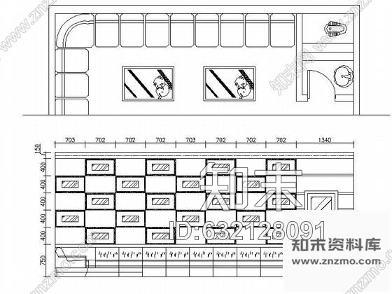 施工图重庆经典KTV室内装修图cad施工图下载【ID:632128091】