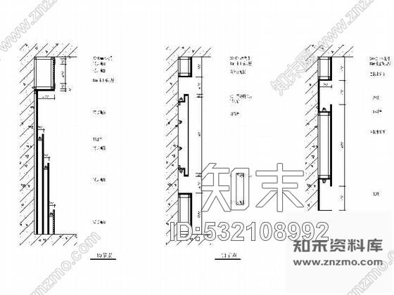 施工图陕西汉文化会展室内设计装修图cad施工图下载【ID:532108992】