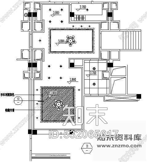 施工图某酒店总统套房装修图cad施工图下载【ID:532065617】