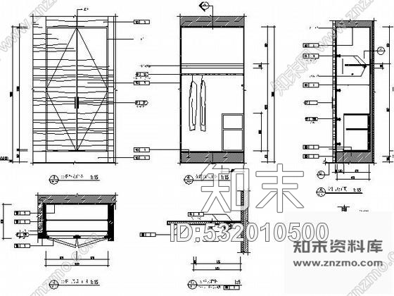 施工图五星酒店中餐小包间施工图cad施工图下载【ID:532010500】