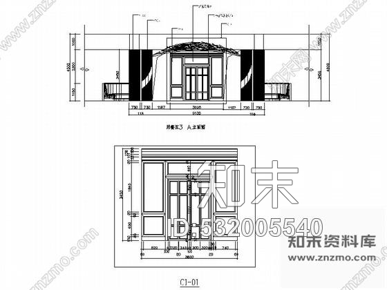 施工图江苏某现代西餐厅室内精装修设计施工图含实景cad施工图下载【ID:532005540】