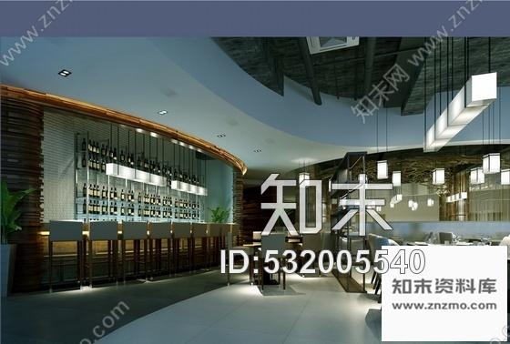 施工图江苏某现代西餐厅室内精装修设计施工图含实景cad施工图下载【ID:532005540】