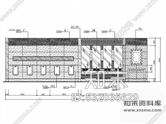 施工图江苏超五星级酒店多功能厅室内装修图含效果cad施工图下载【ID:532035629】