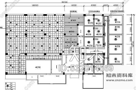 施工图某野生菌汤锅分店装修图cad施工图下载【ID:532014569】