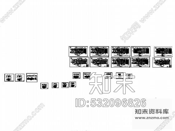 施工图某出版社办公空间装修图cad施工图下载【ID:532096826】