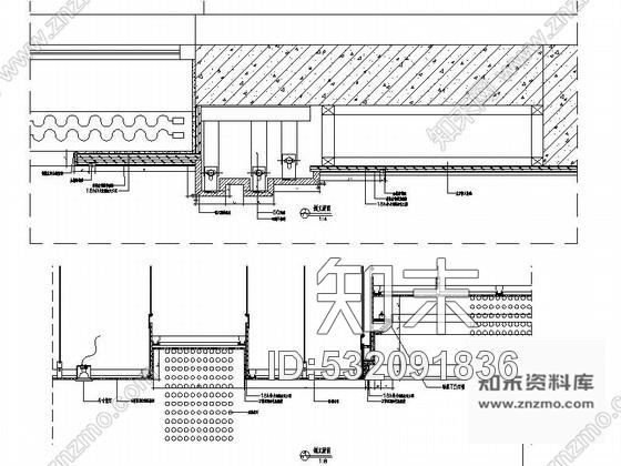 施工图某高速公路服务区综合楼大餐厅装修施工图含效果cad施工图下载【ID:532091836】