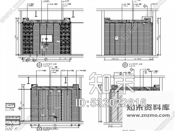 施工图浙江简欧轻奢商务酒店贵宾客房室内施工图含效果图cad施工图下载【ID:532022616】