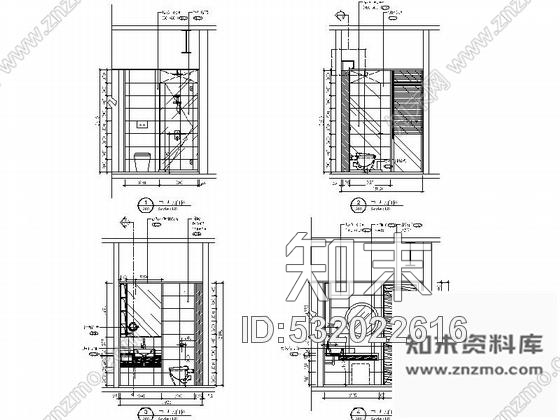 施工图浙江简欧轻奢商务酒店贵宾客房室内施工图含效果图cad施工图下载【ID:532022616】