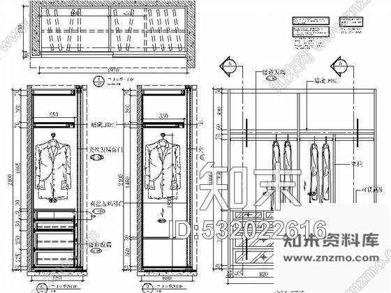 施工图浙江简欧轻奢商务酒店贵宾客房室内施工图含效果图cad施工图下载【ID:532022616】