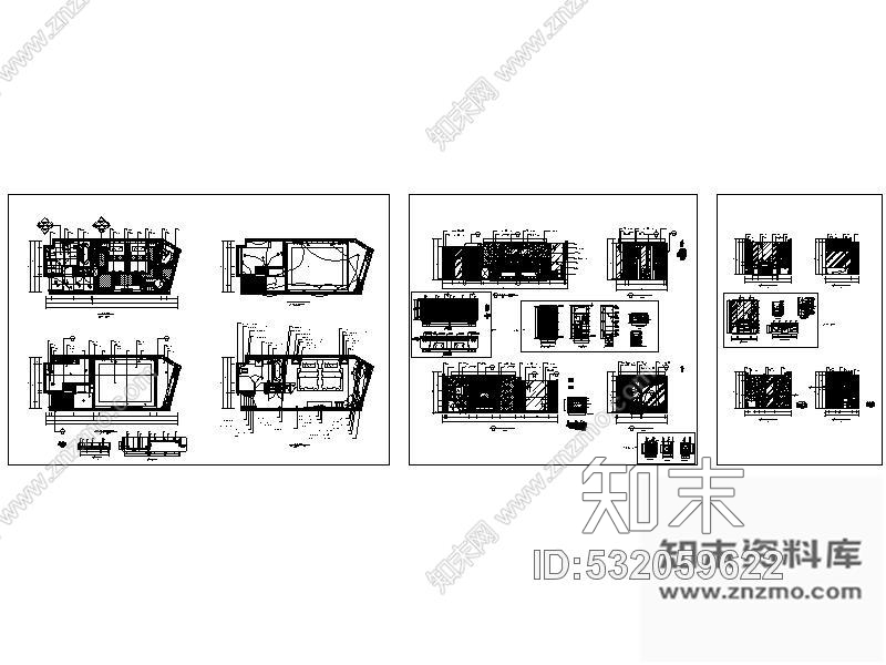 施工图某宾馆标准间施工图施工图下载【ID:532059622】