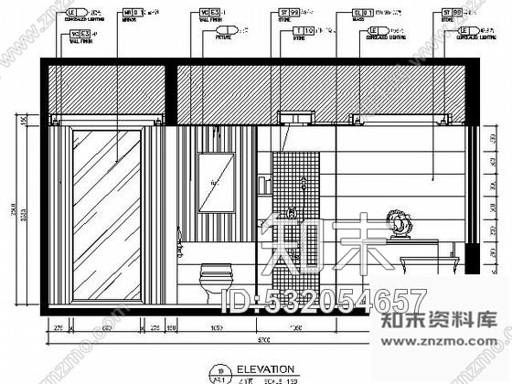 施工图皇冠假日大酒店11号客房施工图cad施工图下载【ID:532054657】