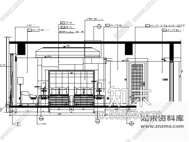 施工图上海五星豪华酒店E型套房施工图cad施工图下载【ID:532056679】