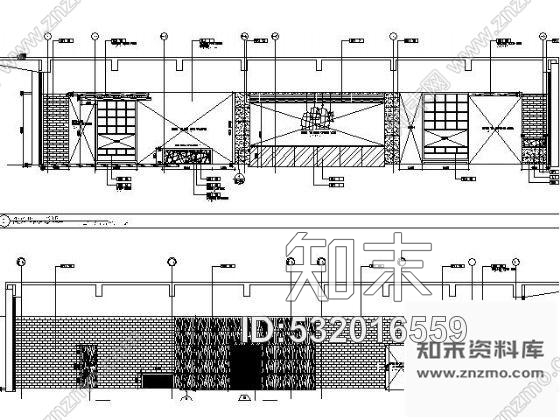 施工图广东五星酒店二层茶室施工图cad施工图下载【ID:532016559】