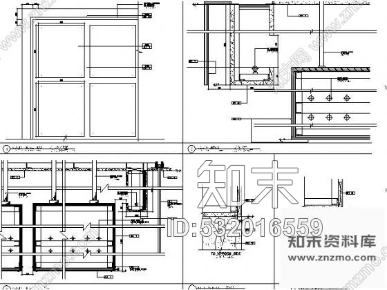 施工图广东五星酒店二层茶室施工图cad施工图下载【ID:532016559】