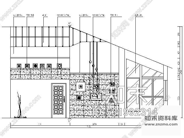 施工图地中海风格别墅装修图含实景cad施工图下载【ID:531992314】