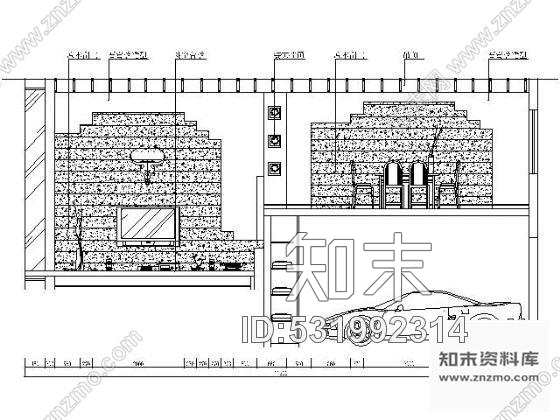 施工图地中海风格别墅装修图含实景cad施工图下载【ID:531992314】