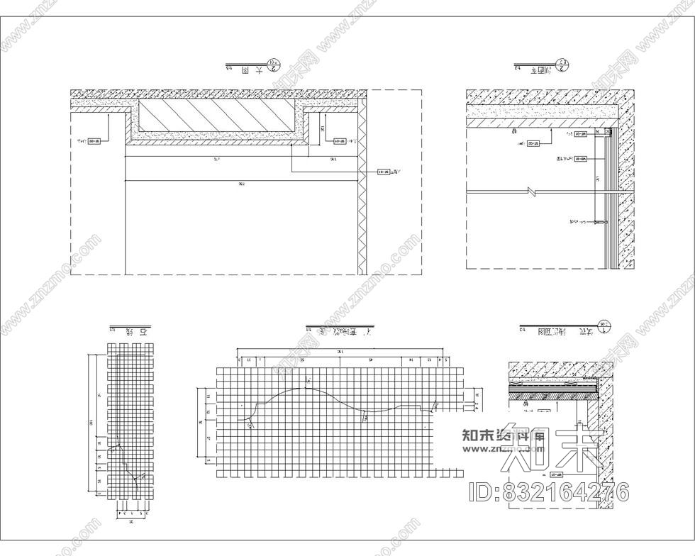 广东天纬建筑-GUCCI古驰品牌专卖店室内装饰施工图含效果图cad施工图下载【ID:832164276】