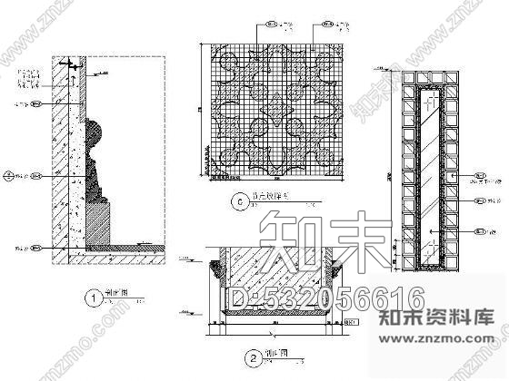 施工图成都某客房电梯厅室内装修图含效果cad施工图下载【ID:532056616】