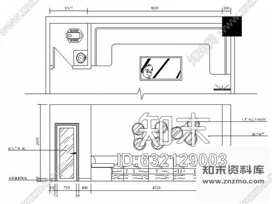 施工图重庆豪华量贩KTV室内装修图cad施工图下载【ID:632129003】