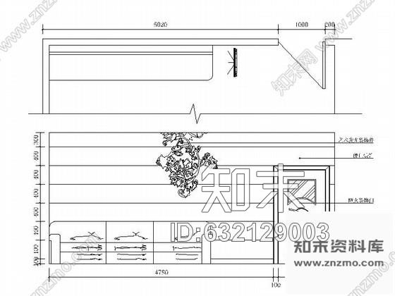 施工图重庆豪华量贩KTV室内装修图cad施工图下载【ID:632129003】