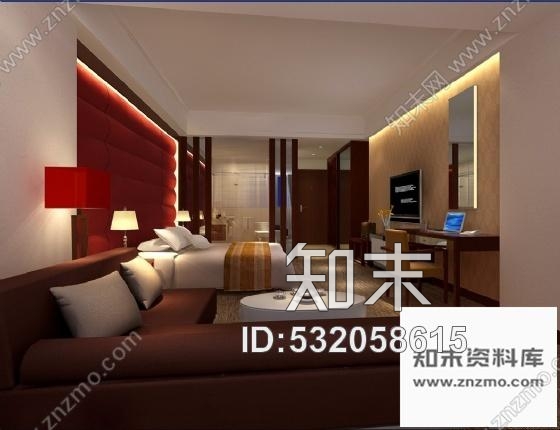 施工图某四星级客房装修图含效果cad施工图下载【ID:532058615】