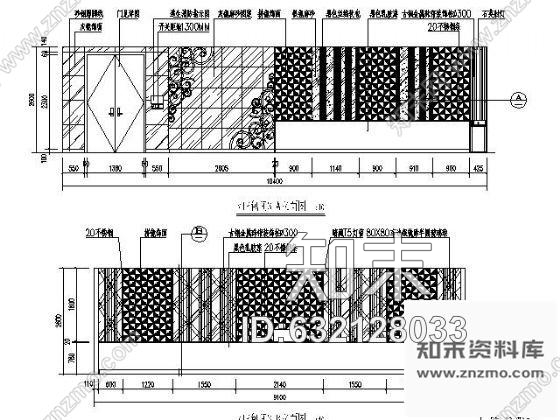 施工图西安某豪华王府夜总会施工图含效果cad施工图下载【ID:632128033】