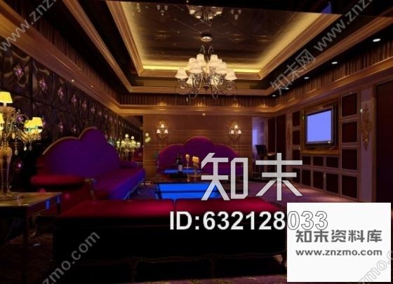 施工图西安某豪华王府夜总会施工图含效果cad施工图下载【ID:632128033】