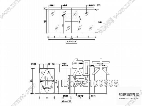 施工图制药公司办公室装修图cad施工图下载【ID:532100898】