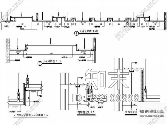 施工图制药公司办公室装修图cad施工图下载【ID:532100898】