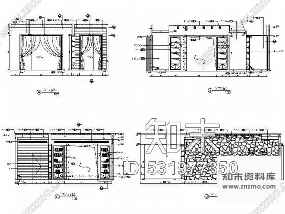 施工图深圳精装北欧风格别墅装修施工图cad施工图下载【ID:531977350】