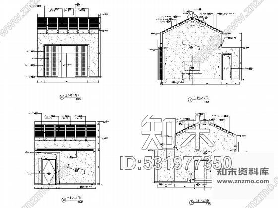 施工图深圳精装北欧风格别墅装修施工图cad施工图下载【ID:531977350】