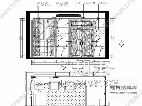 施工图经典中式三层别墅室内装修图含效果cad施工图下载【ID:531981308】