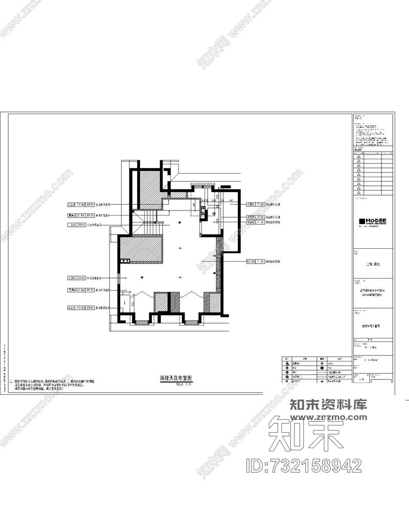 葛亚曦+牧笛上海绿地启东三期DS4户型样板间丨效果图+CAD施工图+物料+软装方案cad施工图下载【ID:732158942】