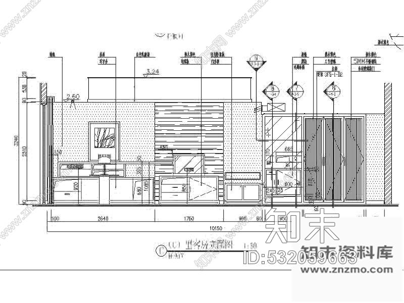 施工图北京某酒店客房装修图含效果cad施工图下载【ID:532059663】