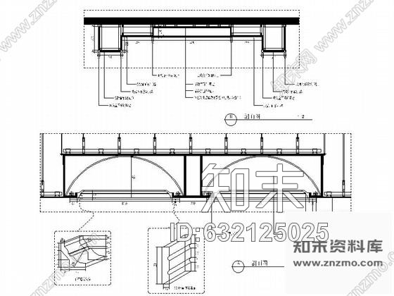 施工图福建国际音乐会所欧式包厢设计装修图cad施工图下载【ID:632125025】