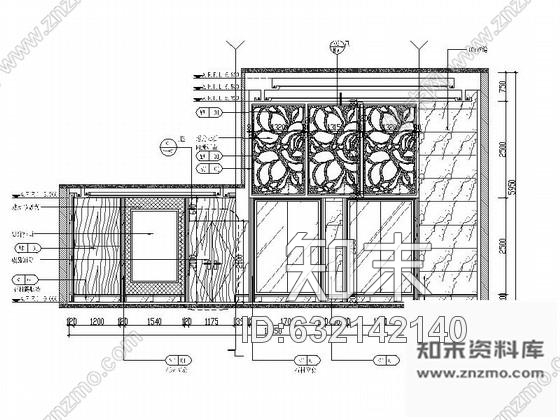 施工图晋江某大型商场电梯间设计4套CAD施工图施工图下载【ID:632142140】