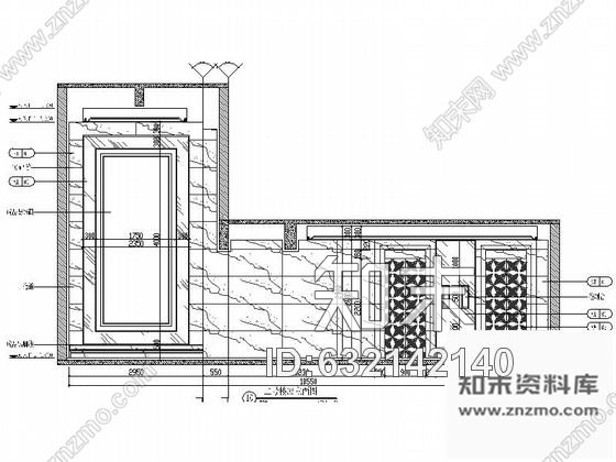 施工图晋江某大型商场电梯间设计4套CAD施工图施工图下载【ID:632142140】